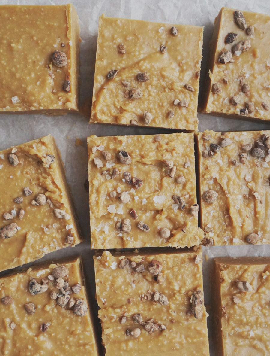Lucuma Peanut Butter Fudge