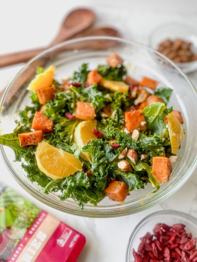 Goji Berry Kale Salad