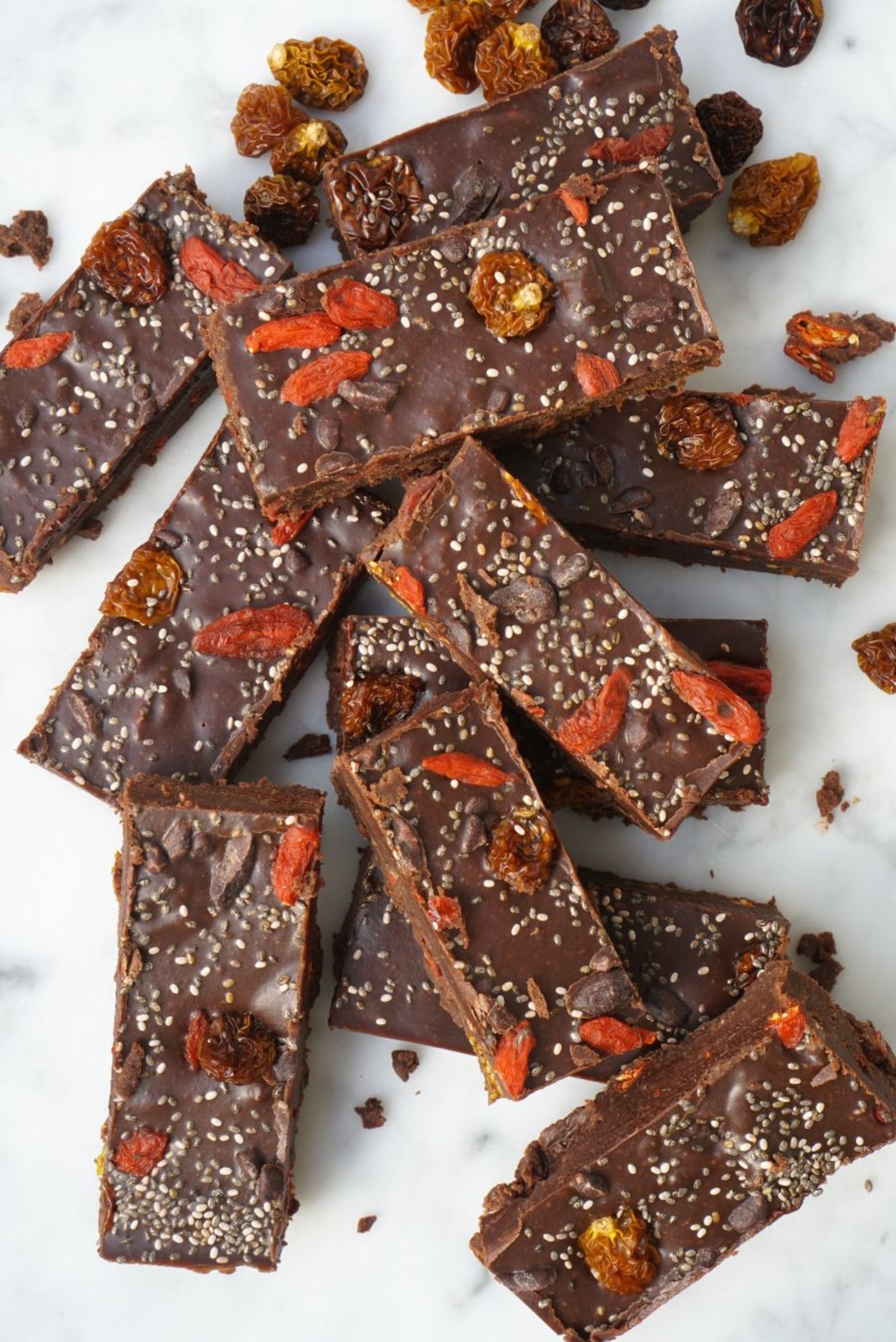 Chocolate Fudge with Superfood Berries