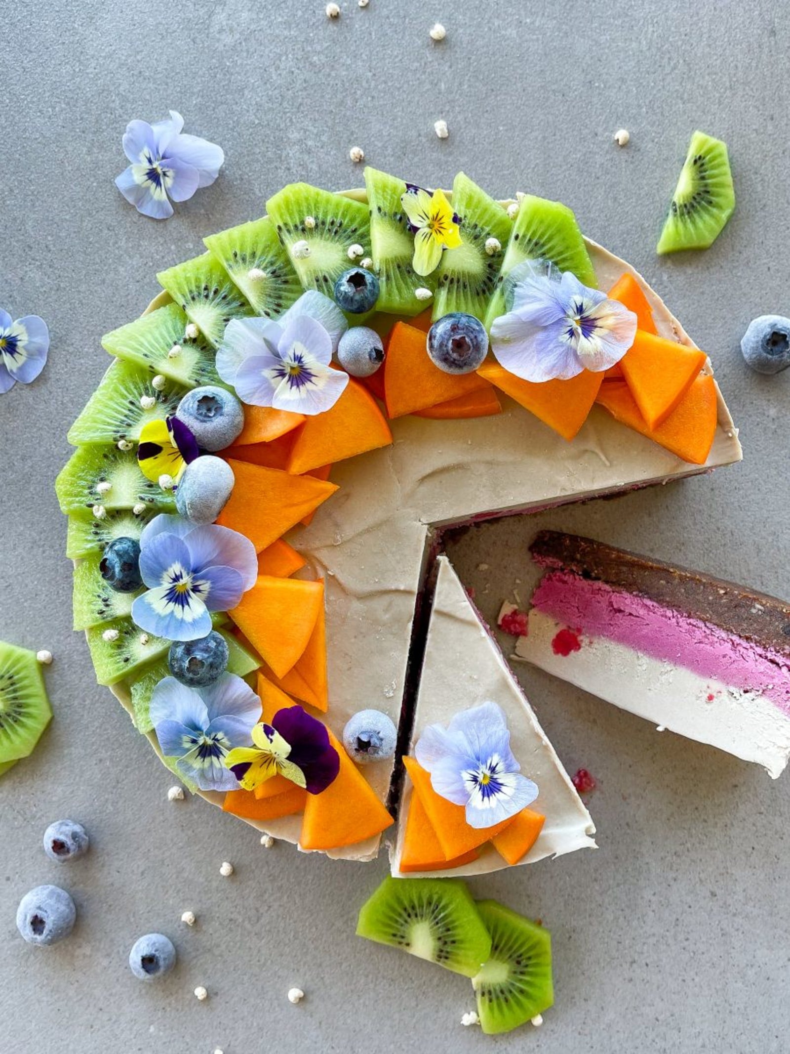 Triple Treat Superfoods Vegan Cheesecake