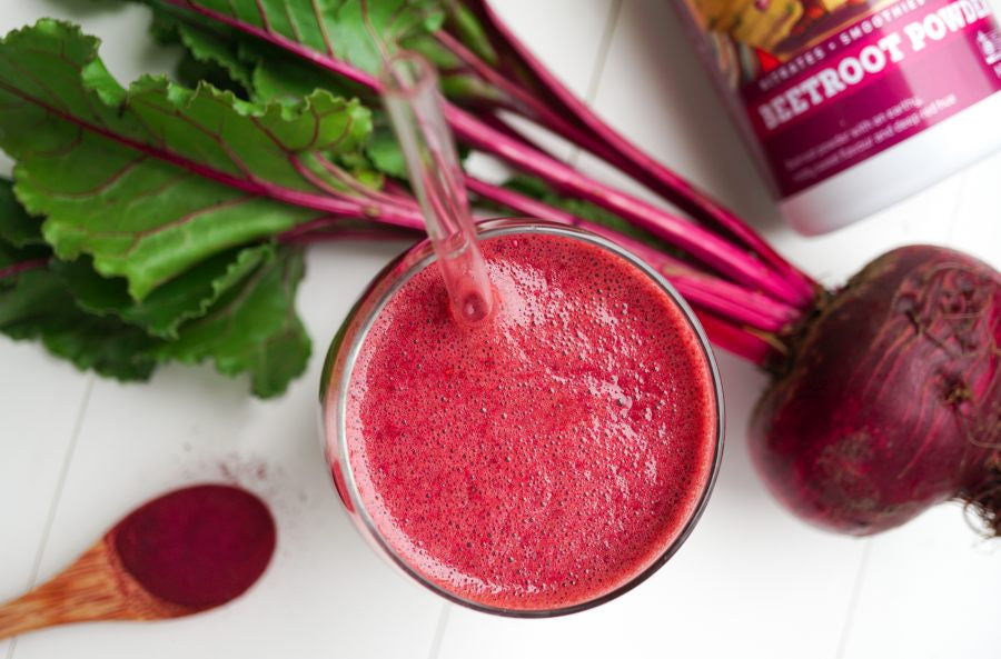 Cherry Berry Beet Smoothie