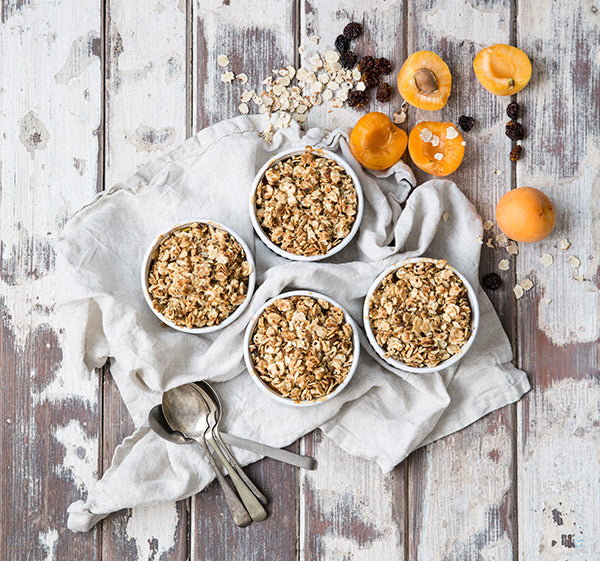 Apricot, Apple & Goldenberry Tigernut Crumble