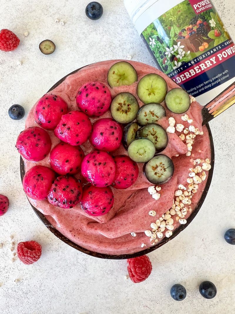 Elderberry Smoothie Bowl