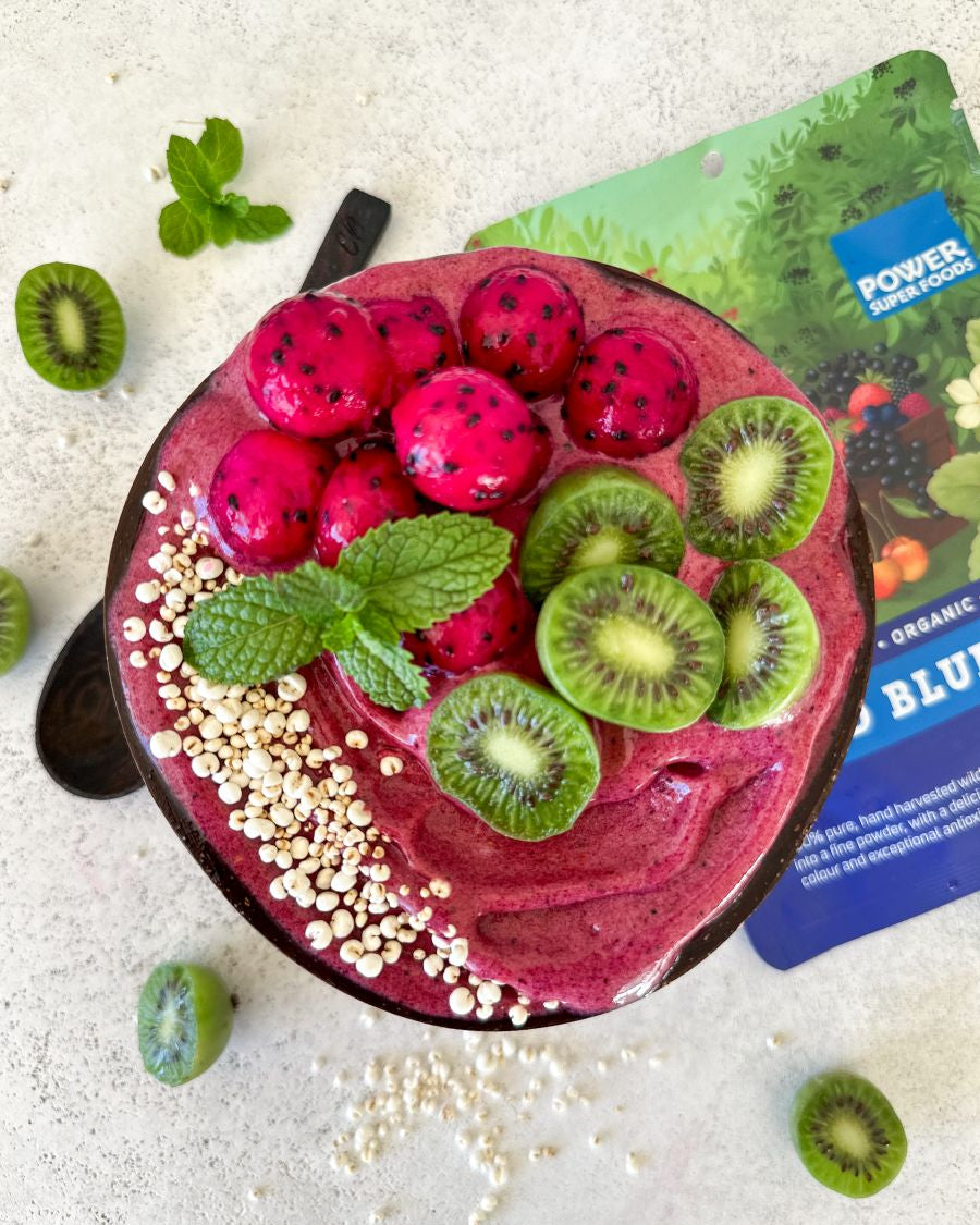 Wild Blueberry Smoothie Bowl