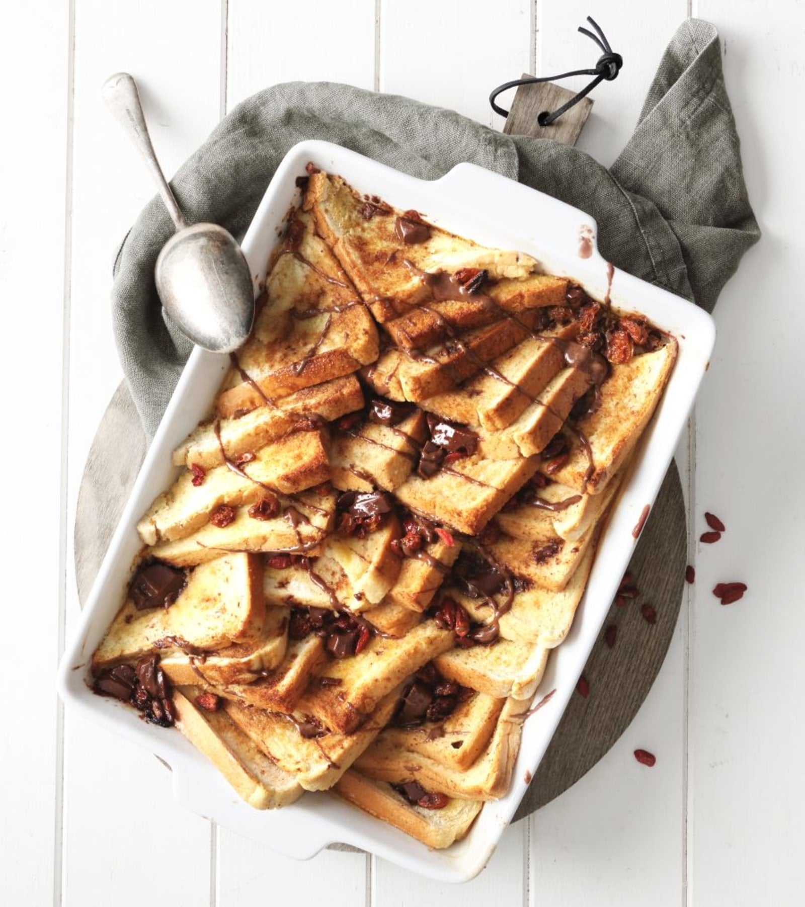 Superfood Bread & Butter Pudding