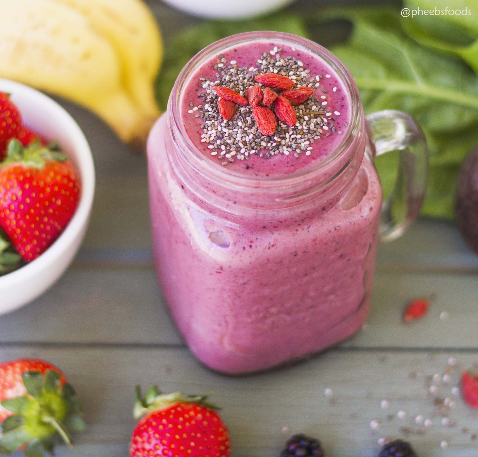 Super Berry Banana Bonanza Smoothie