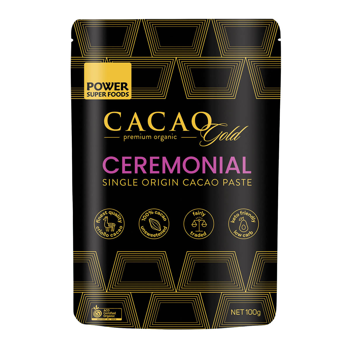 Cacao Gold Ceremonial Cacao Paste