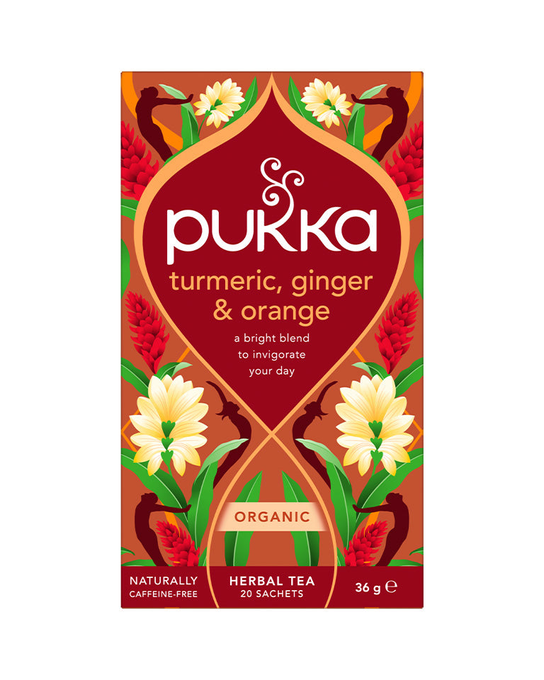 Turmeric, Ginger &amp; Orange Tea