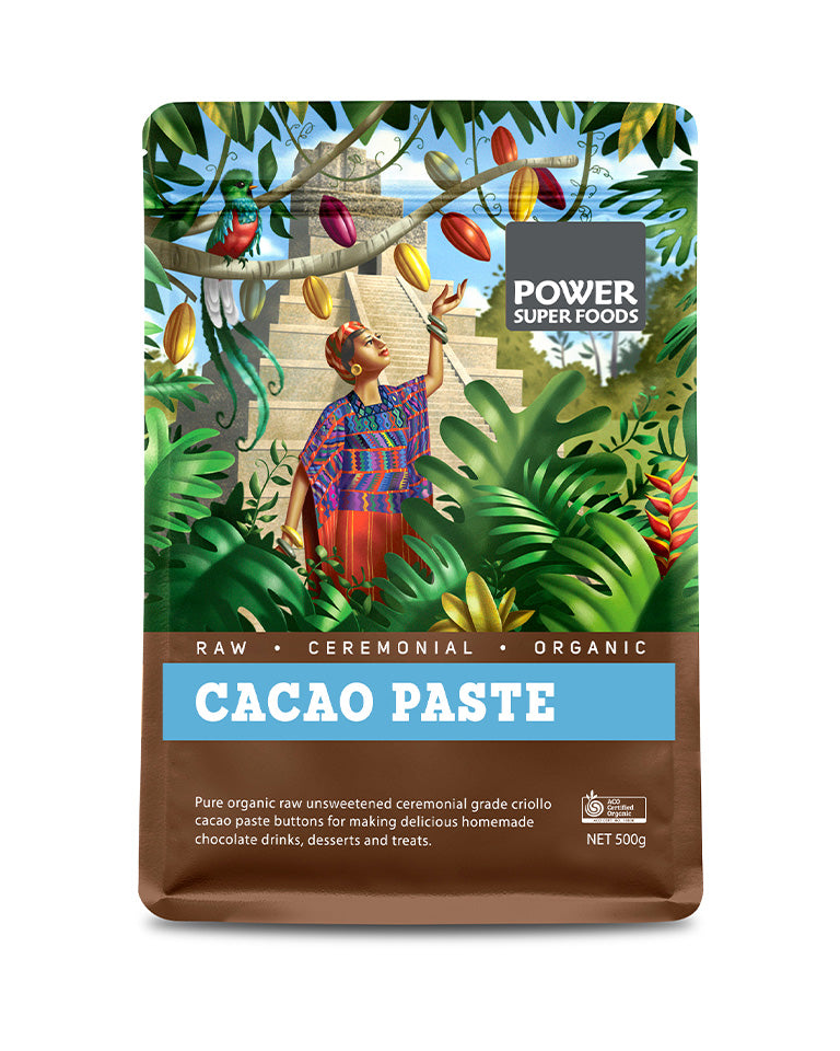 Cacao Paste Buttons Raw