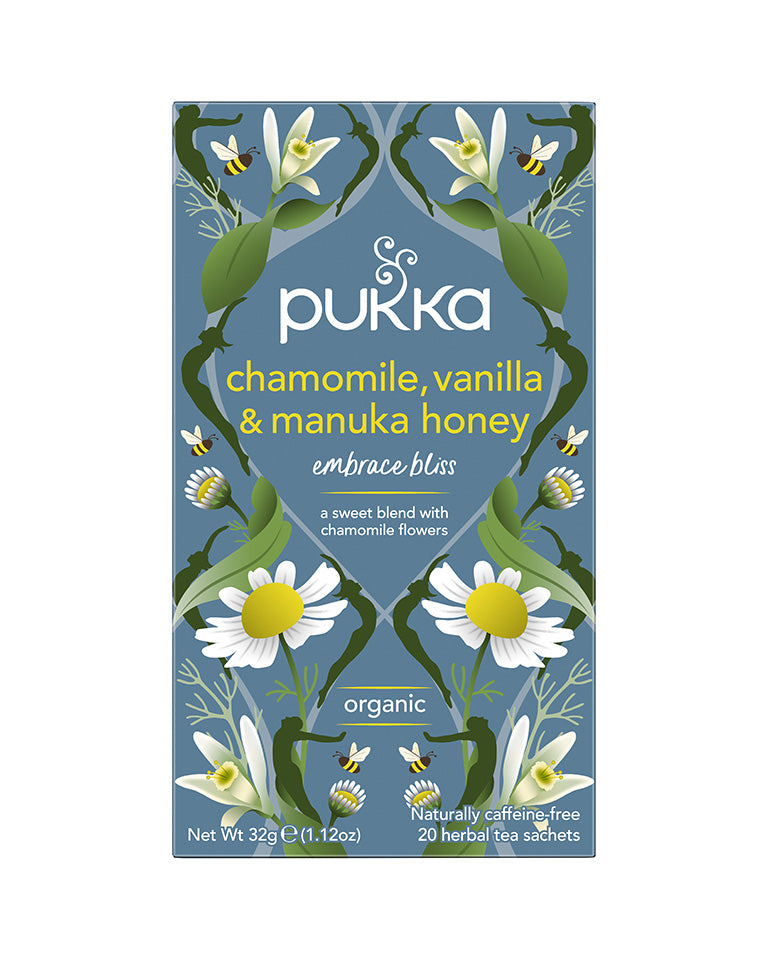 Chamomile, Vanilla &amp; Manuka Honey Tea