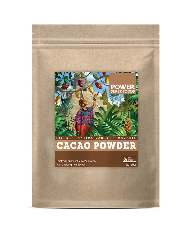 Cacao Powder Origin Kraft Bag