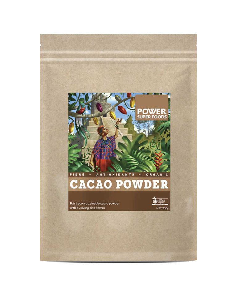 Cacao Powder Origin Kraft Bag