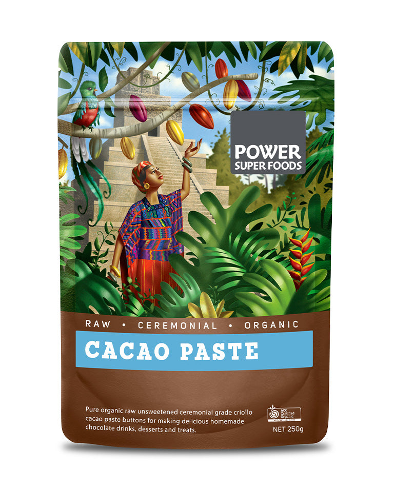 Cacao Paste Buttons Raw