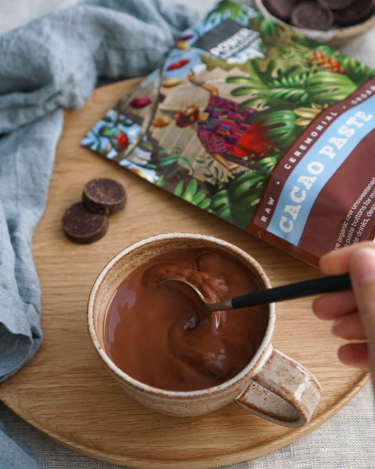 Cacao Paste Buttons Raw