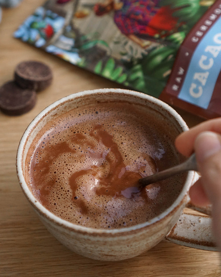 Cacao Paste Buttons Raw